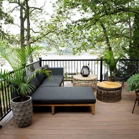 TimberTech Azek Deck Vintage Collection English Walnut | Berkeley Exteriors